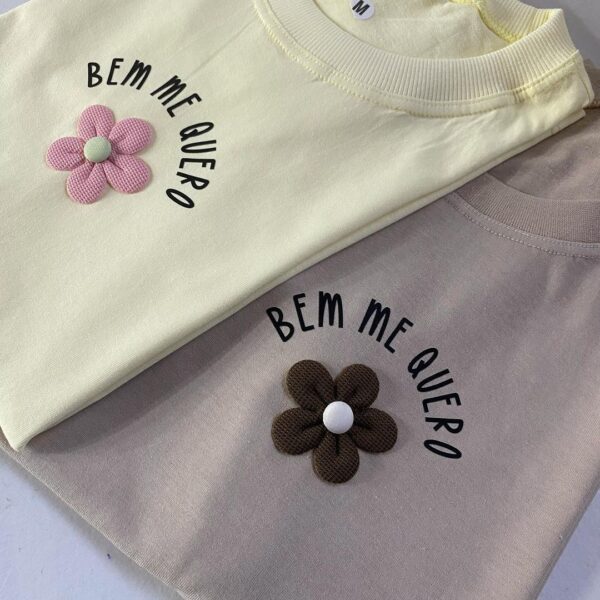 T-Shirt Flor - Bem me Quero - Imagem 5