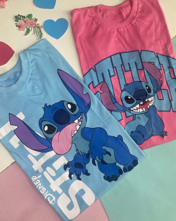 T-Shirt Stitch - Letreiro Grande