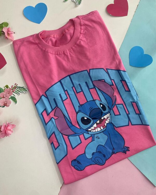 T-Shirt Stitch - Letreiro Grande - Imagem 4