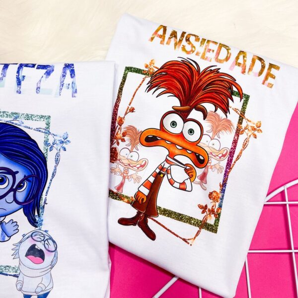 T-Shirt Turma Divertidamente - Imagem 3
