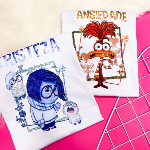 T-Shirt Turma Divertidamente - Imagem 5