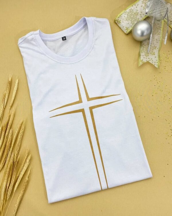 Kit com 4 T-Shirts - Jesus e Fé - Imagem 3