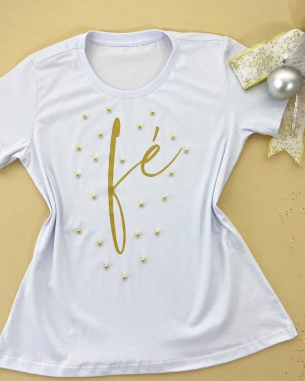 Kit com 4 T-Shirts - Jesus e Fé - Imagem 4
