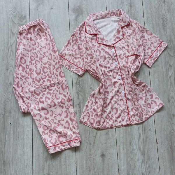 Pijama Leopardo Rosa