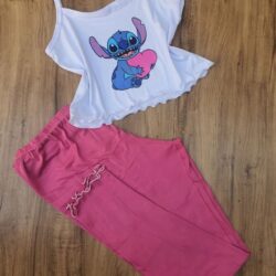 Pijama Stich Coração