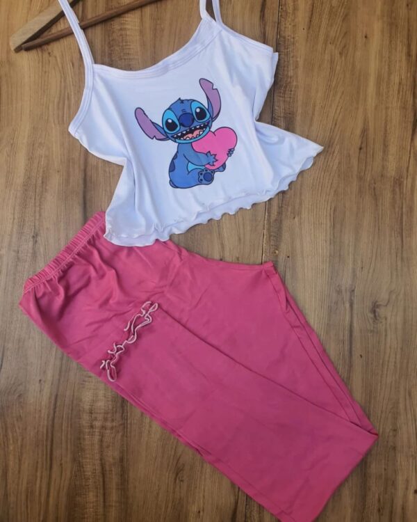 Pijama Stich Coração
