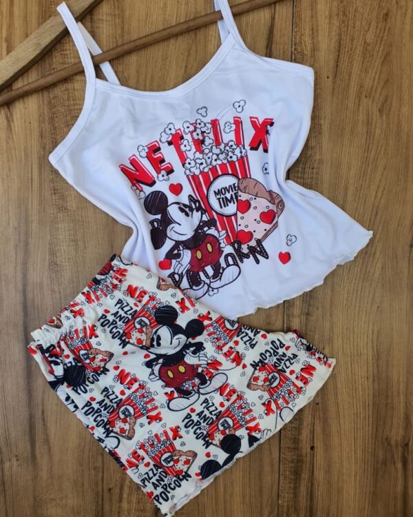 Pijama Verão - Mickey Mouse Netflix