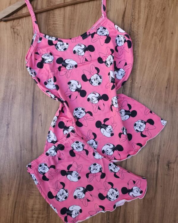 Pijama Verão - Minnie Mouse Multi logos I