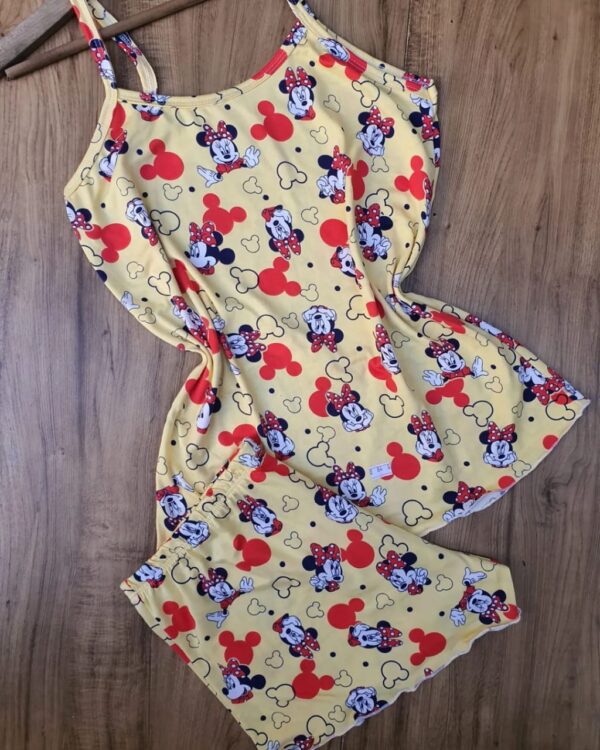 Pijama Verão - Minnie Mouse Multi logos II