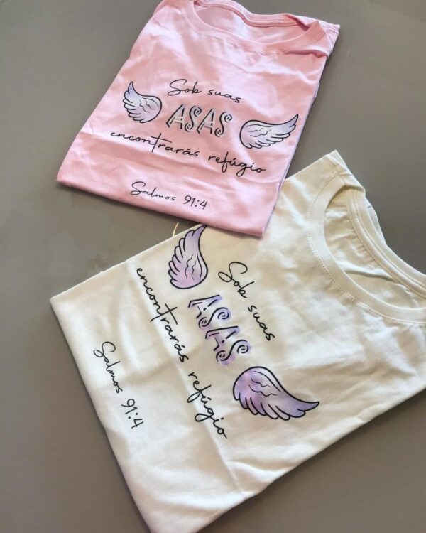 T-Shirt Salmos 91:4