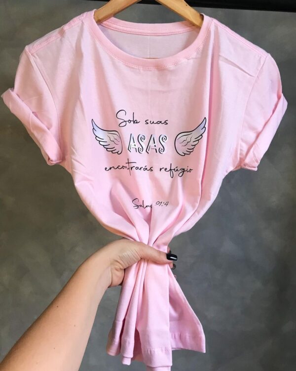 T-Shirt Salmos 91:4 - Imagem 3