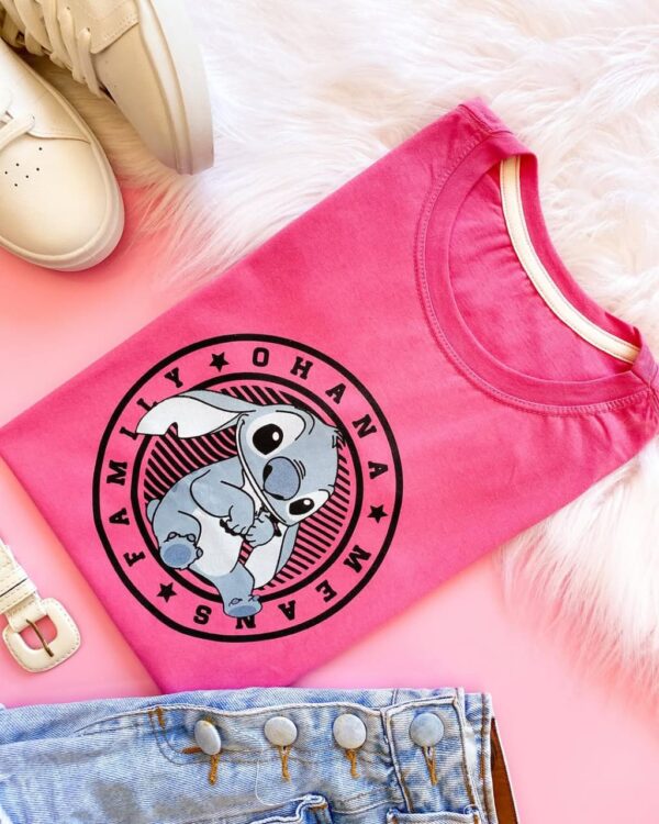 T-Shirt Stitch - Family Ohana