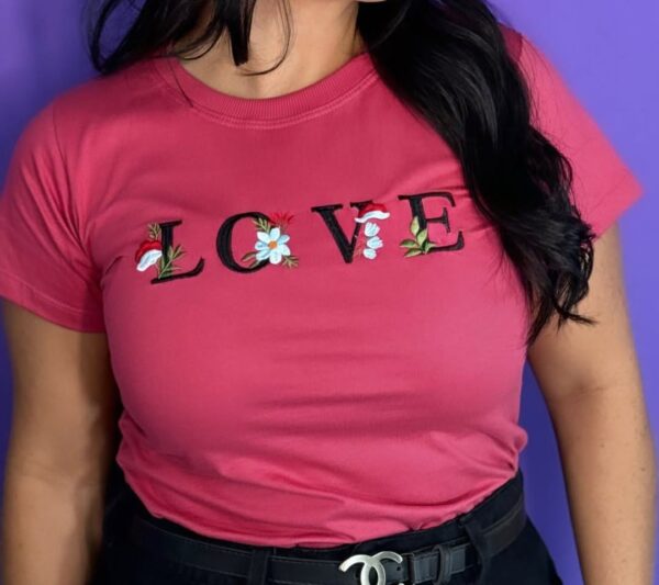 T-Shirt Love - Girassóis - Imagem 2