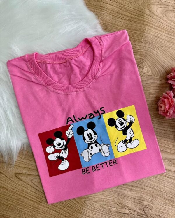T-Shirt Mickey Mouse - Always Be Better